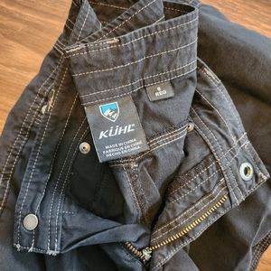 Kuhl Splash Roll-up pants size 8 reg, black